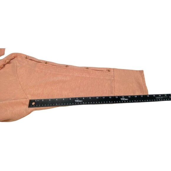 SOFT SURROUNDINGS Sweater Pullover Long Sleeve Peach 1X 7-13 - Picture 7 of 9